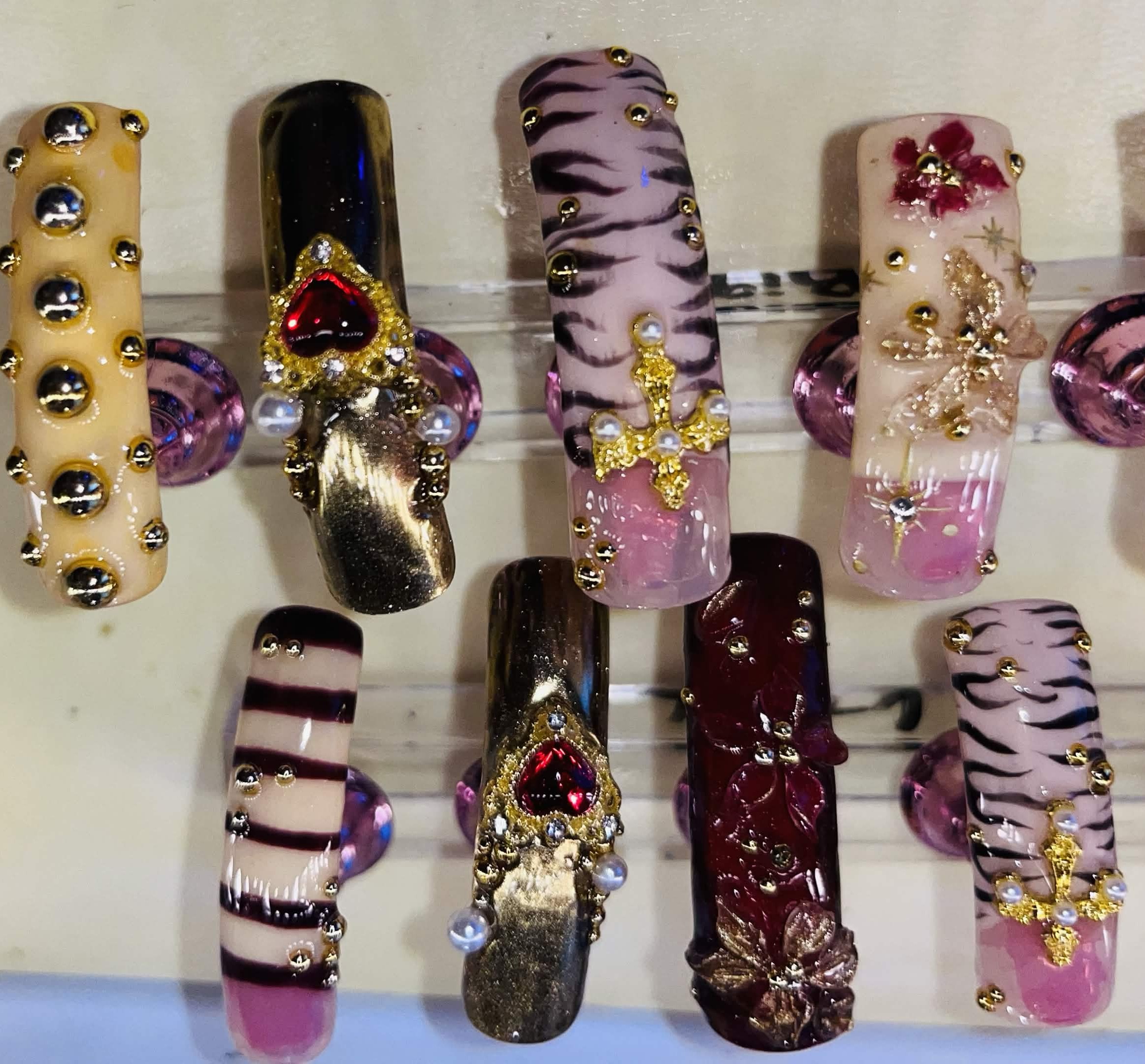 Star Blossoms Studio nail art